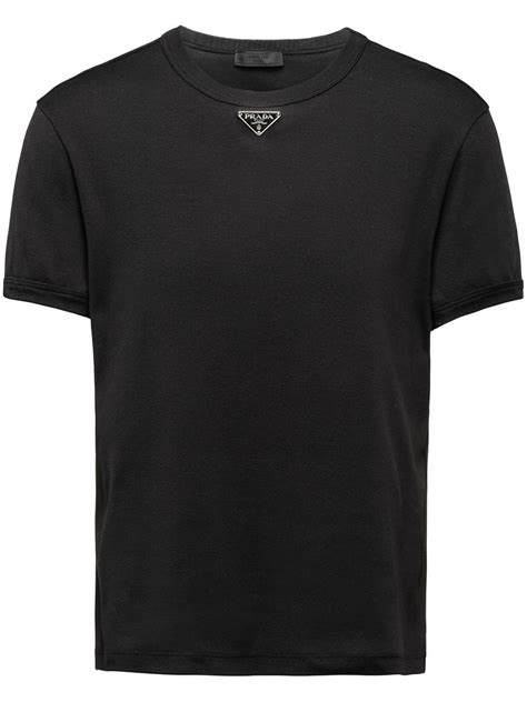 prada studded shirt|prada men's t shirts clearance.